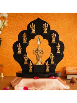 eCraftIndia - 10 Avatars Of Lord Vishnu Brass Handcrafted Statues