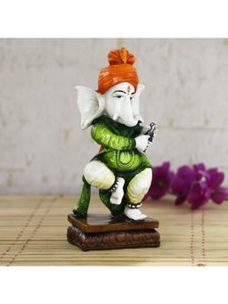 eCraftIndia - Lord Ganesha Idol Playing Musical Showpiece