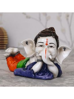 eCraftIndia - Handcrafted Resting Lord Ganesha Idol