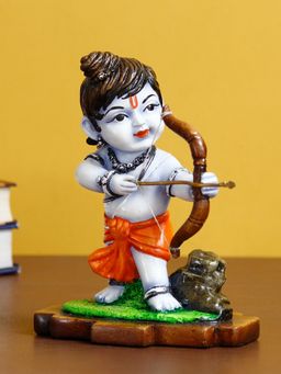 eCraftIndia - Resin Shree Ram Murti with Bow Arrow Showpiece
