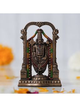 eCraftIndia - Handcrafted Polyresin Bronze Tirupati Balaji Idol