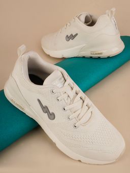 Campus - North Plus Off White Running Shoes For Men
