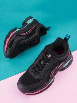 Campus - Camp Stella Black Women Running Shoes