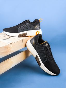 Campus - Finch Black Men Running Shoes