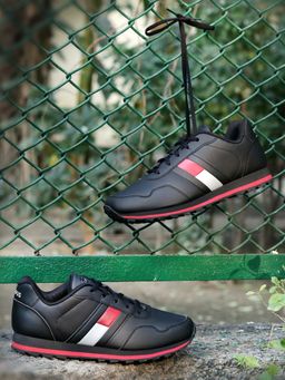 Campus - LAWRENCE Black Men Retro Sneakers