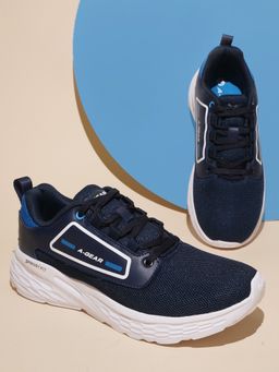 Campus - AGR-010 Men Navy Blue Walking Shoes