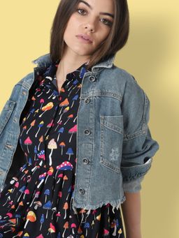 ONLY - Black Aop Fit & Flare Dresses