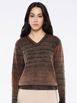 RAREISM - Usaka Primary Multi Fitted Plain Sweater