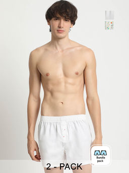 The Bear House - Mens Printed Boxer (Pack of 2)