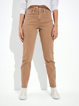 American Eagle - Women Brown Regular Straight Jean (33)