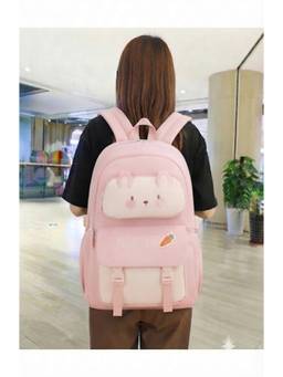 WALSON - Pink Korean Kawaii Water Resistant Stylish Backpack
