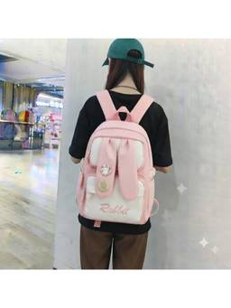 WALSON - Pink Korean Kawaii Water Resistant Stylish Backpack
