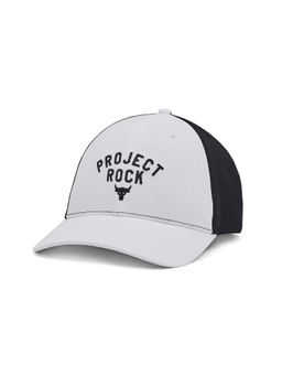 Under Armour - Men White Project Rock Trucker Cap