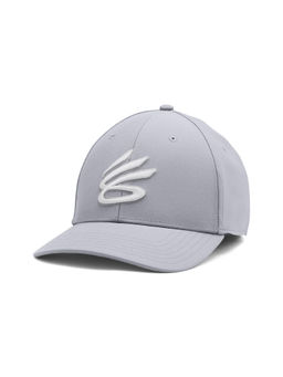 Under Armour - Men Grey Curry Snapback Cap