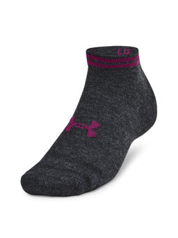 Under Armour - Unisex Black Essential Low Cut Socks (Pack of 3)