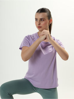 RYZ - Core Comfy Mesh Back Purple T-Shirt