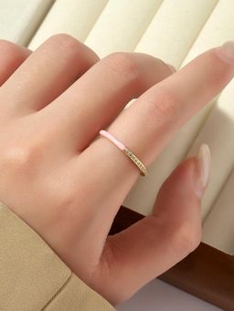 Salty - Sublime Love Pink Adjustable Ring