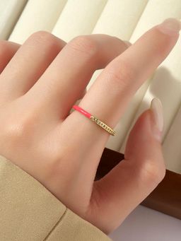 Salty - Sublime Marry Red Adjustable Ring