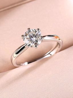 Salty - Celestial Sparkle Crystal Adjustable Ring