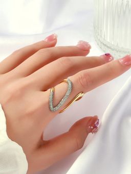 Salty - Serpentine Elegance Adjustable Ring