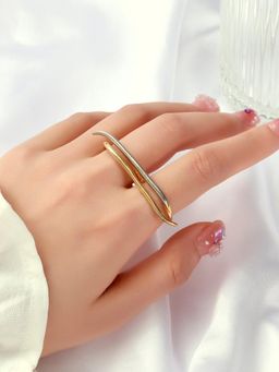 Salty - Flawless Lines Diamond Adjustable Ring