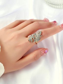 Salty - Vision Of Beauty Diamond Adjustable Ring