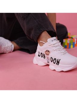 Hamster London - Ted H Party Sneakers White