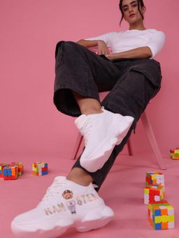 Hamster London - Ted H Party Sneakers White