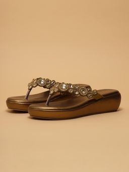 ERIDANI - Riyana Antique Festive Wedges
