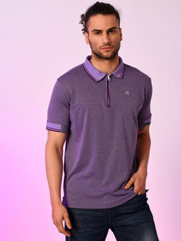 Campus Sutra - Men Striped Stylish Casual Polo T-shirts