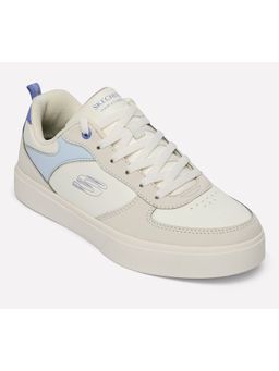 SKECHERS - Womens EDEN LX Natural Beige Sneakers