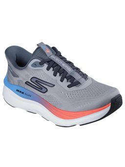 SKECHERS - Men Max Run Slip Ins Running Shoes - Grey