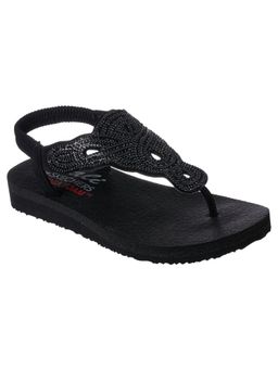 SKECHERS - MEDITATION PEARL P Black Sandals