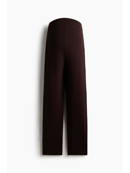 H&M - Women Brown MAMA Knitted trousers