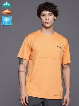Columbia - Men's Orange Omni Freeze Cirque River Pro T-Shirt