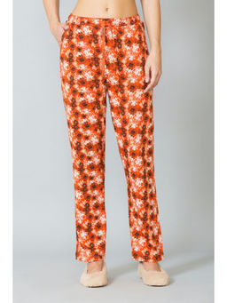 Van Heusen Woman Lingerie and Athleisure - Van Heusen Women Superior Drape & Ultra Soft Lounge Pants - Orange