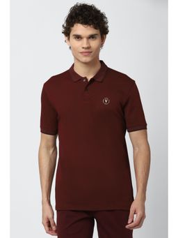 Van Heusen - Maroon T Shirt