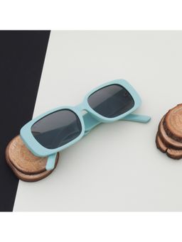 TED SMITH - UV Protection Square Sunglass For Men Women Polycarbonate Lens MERLOT_C3