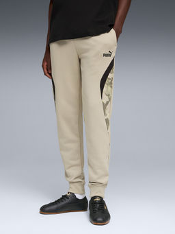 Puma - Men's Camo Knitted Beige Joggers