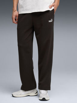 Puma - Essentials No.1 Logo Men's Relaxed Black Trackpant