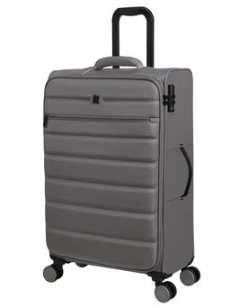 it luggage - Census Grey Set of 2 28-20 Inches Softsided TSA Luggage Trolley
