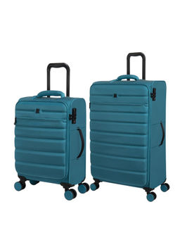 it luggage - Census Grey Set of 2 28-20 Inches Softsided TSA Luggage Trolley