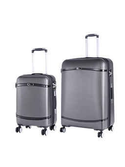 it luggage - Quaint Grey Set of 2 28-20 Inches Expandable Hardsided TSA Luggage Trolley