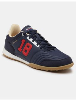 U.S. POLO ASSN. - Navy Blue FIELD 1890 Stylish Casual Sneakers