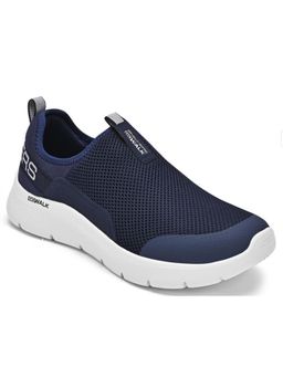 SKECHERS - Mens Navy Blue Go Walk Flex Running Shoes