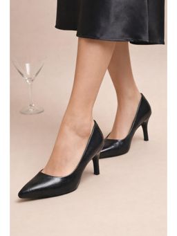 The White Pole - Womens Black Gorgeous Pointed Toe Pump Heels