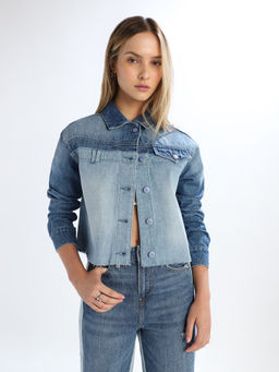 ONLY - Regular Blue Denim Jacket