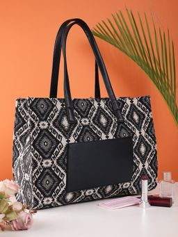 DonaBella - Vienna Tote Bag for Women - Black (M)