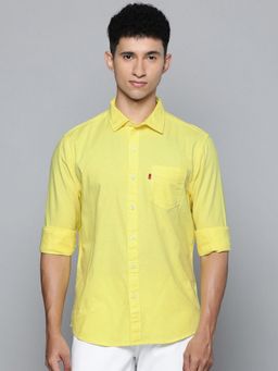 Levi's - Men Yellow Collar Neck Shirt