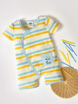 Mi Arcus - Striper Cotton Thigh Length Romper for Kids